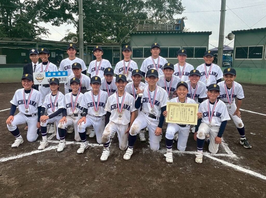 「東京調布ロータリー杯リトルシニア西東京連盟（中学硬式野球）1年生大会」の様子