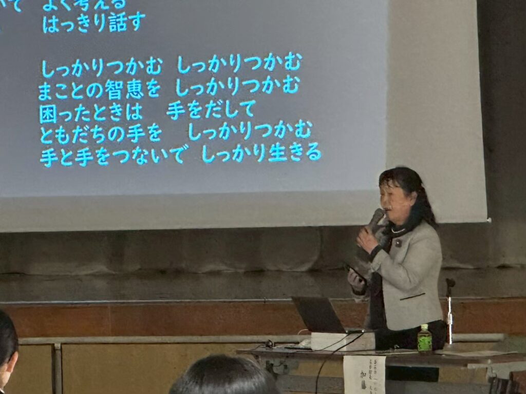 青少年奉仕事業（小中学生へのいのちと心の教育の授業）のご報告