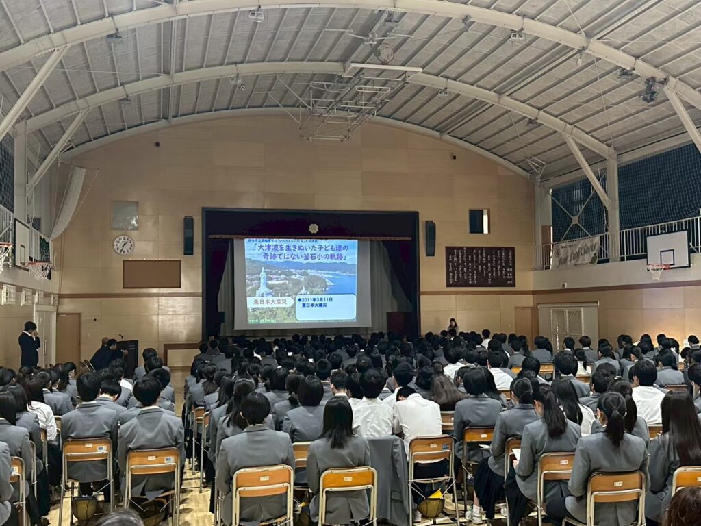 青少年奉仕事業（小中学生へのいのちと心の教育の授業）のご報告