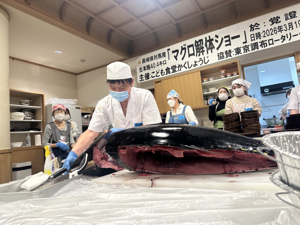 青少年奉仕事業(こども食堂かくしょうじ支援)のご報告